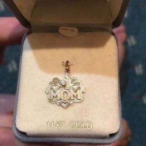 14 KT. Yellow Gold #1 Mom Charm